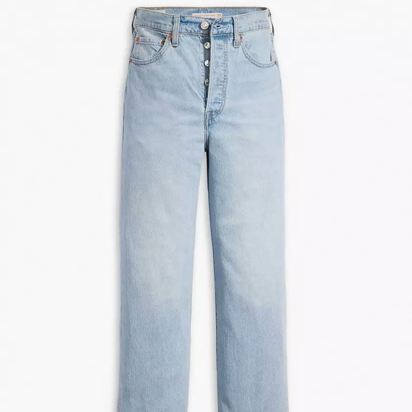 Levi's Denim - Levi’s Ribcage Ankle Straight Button Fly Jeans